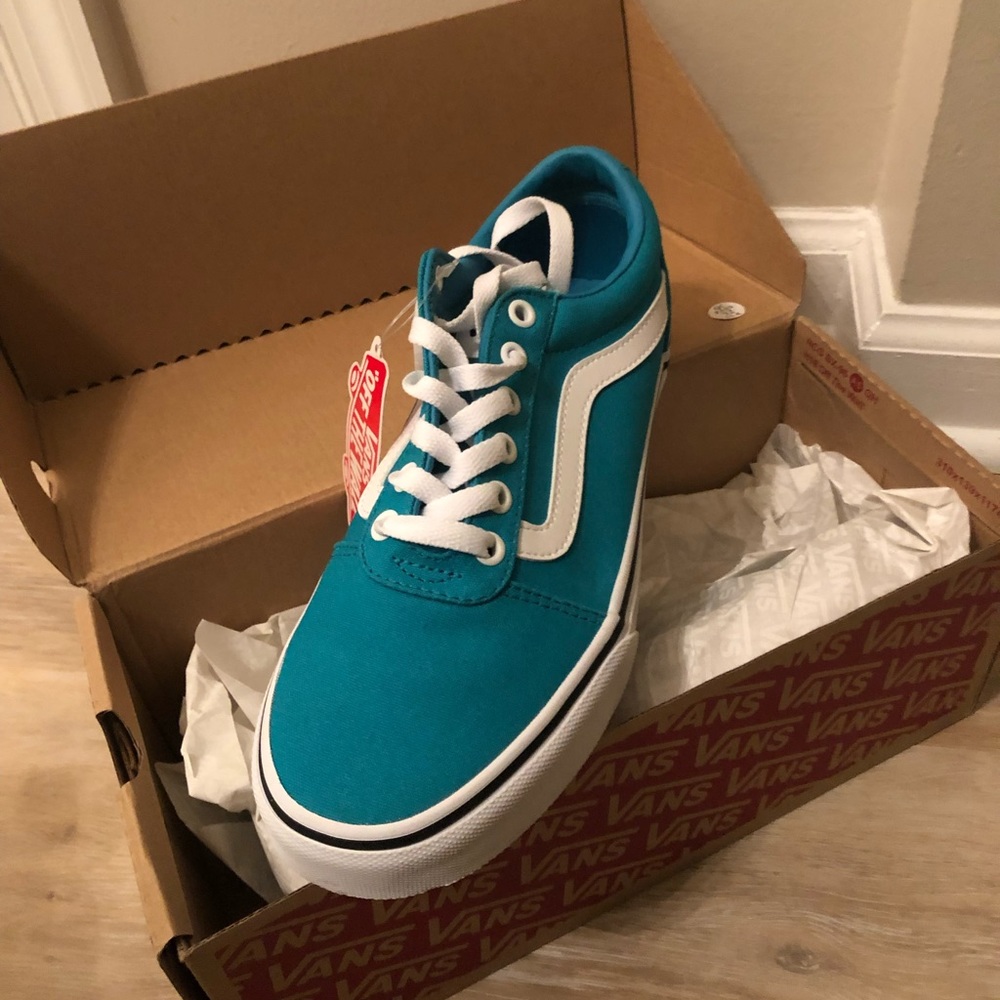 Vans ward canvas tile blue